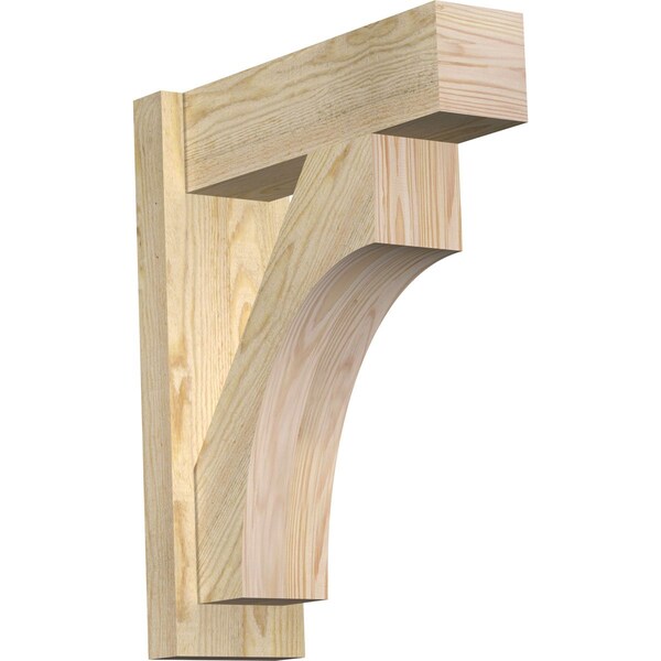 Ekena Millwork Westlake Block Rough Sawn Outlooker, Douglas Fir, 6"W x 18"D x 22"H OUT06X18X22WTL05RDF - main